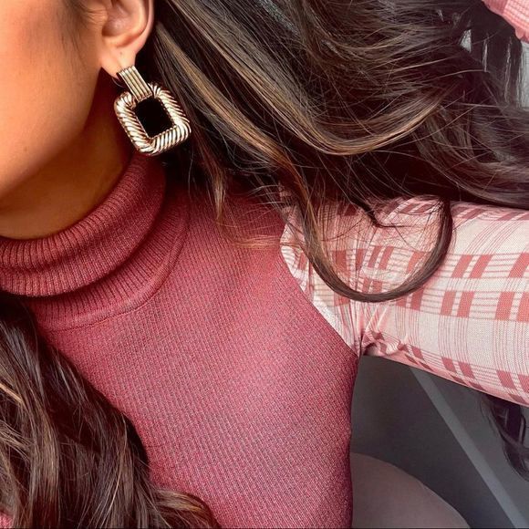 ZARA combination knit sweater - Picture 6 of 10